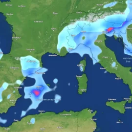 Шторм Конрад и снег в Европе, прогноз погоды 12-19 марта