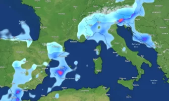 Шторм Конрад и снег в Европе, прогноз погоды 12-19 марта